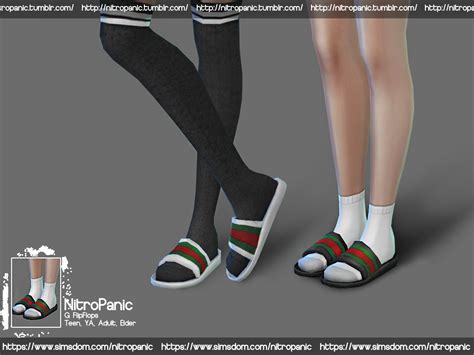 sims 4 gucci pearl slides|rimings sims 4 cc Gucci.